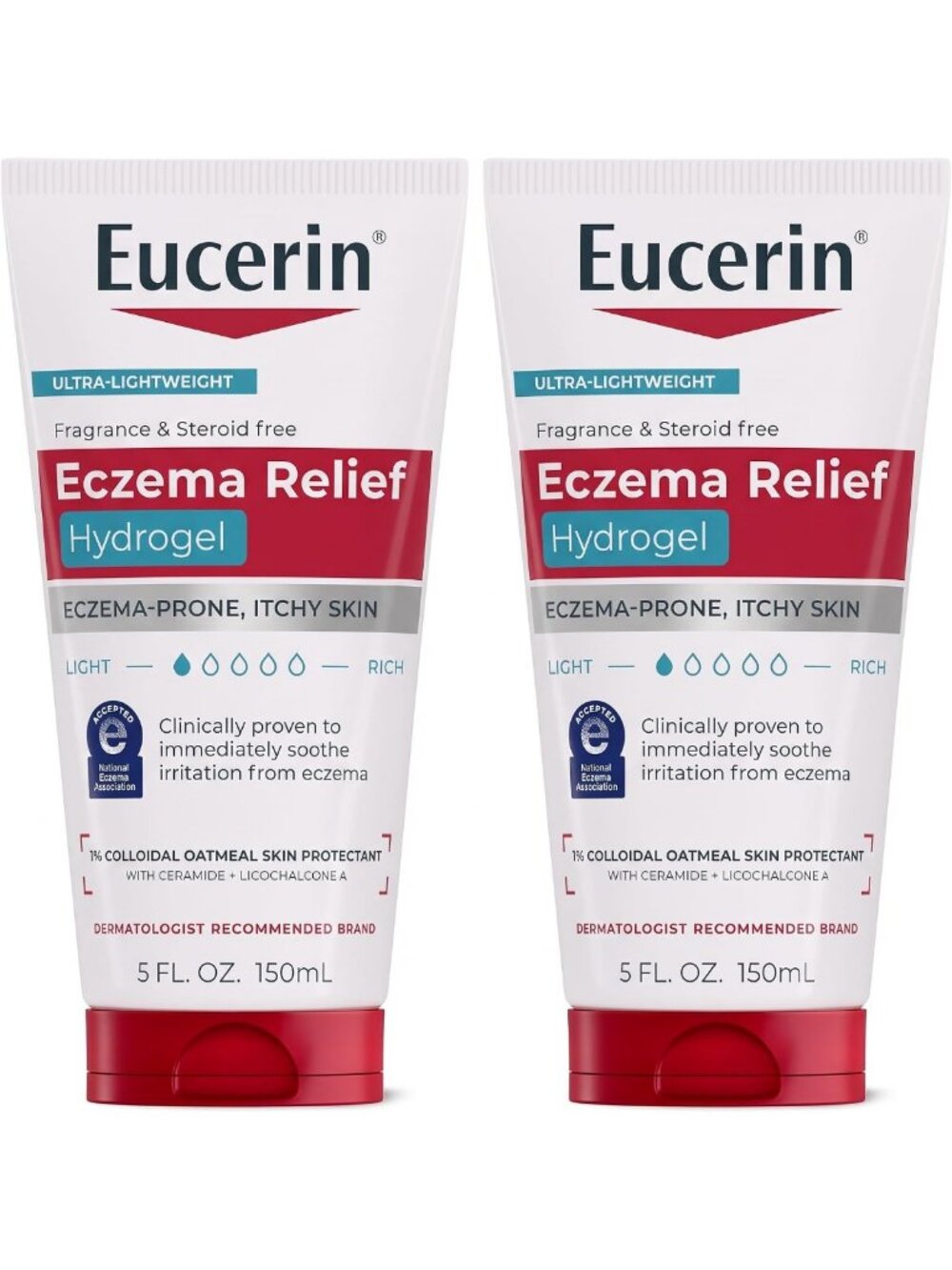 Eucerin Eczema Relief Hydrogel for Dry,Itchy,Eczema-Prone Skin,Fragrance Free